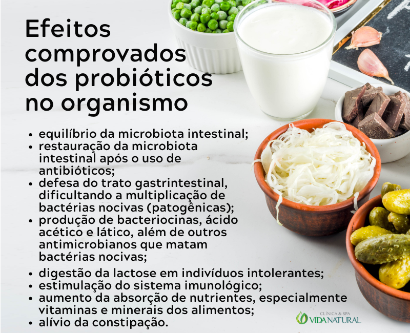 Benefícios dos probióticos